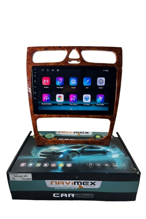 Mercedes C Class 2002-2004 NAVİMEX 8-128 (FANLI) PROFESYONEL OEM MULTİMEDİA