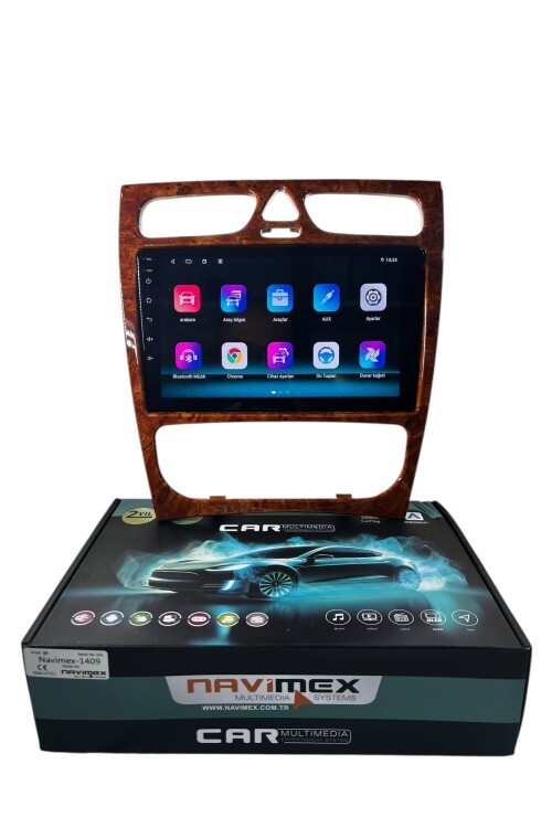 Mercedes C Class 2002-2004 NAVİMEX SAMSUNG İŞLEMCİLİ 4-64 PROFESYONEL OEM MULTİMEDİA