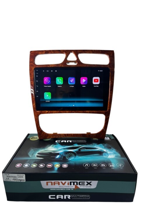 Mercedes C Class 2002-2004 NAVİMEX SAMSUNG İŞLEMCİLİ 4-64 PROFESYONEL OEM MULTİMEDİA