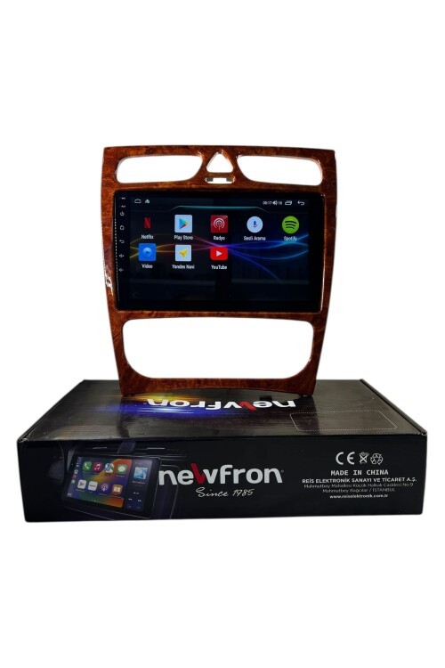 Mercedes C Class 2002-2004 NEWFRON 6-64 TAM PROFESYONEL OEM MULTİMEDİA