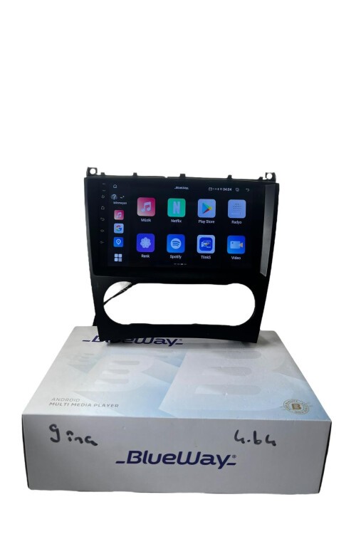 Mercedes C (w203) BLUEWAY 4-64 PROFESYONEL OEM MULTİMEDİA