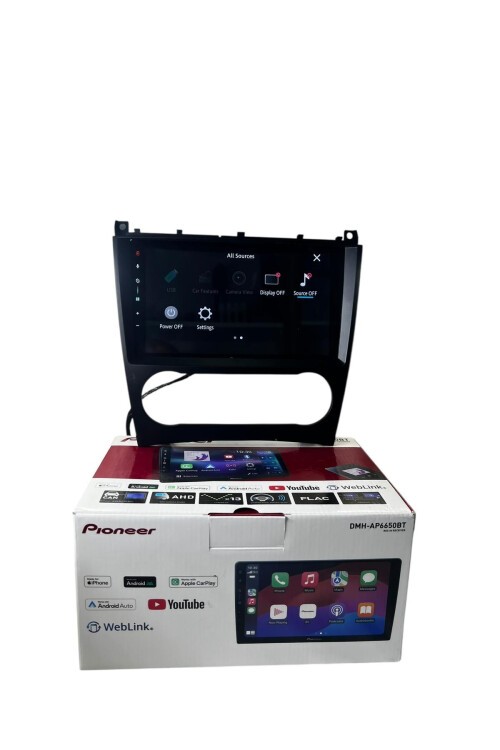 Mercedes C (w203) PİONEER 4-64 TAM PROFESYONEL OEM MULTİMEDİA