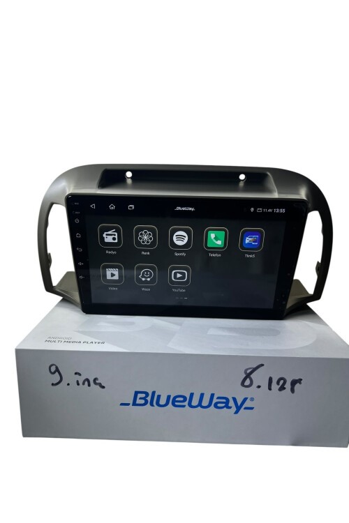 Nissan Micra 2002-2010 BLUEWAY 8-128 TAM PROFESYONEL OEM MULTİMEDİA