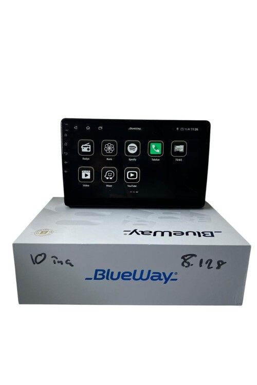 Nissan Micra 2013-2017 BLUEWAY 8-128 TAM PROFESYONEL OEM MULTİMEDİA