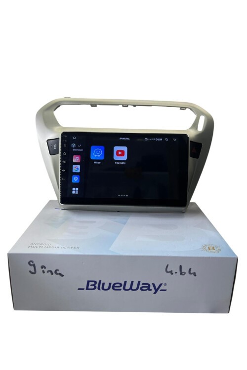 Pejo 301 Citroen C-elyse (Gri) BLUEWAY 4-64 PROFESYONEL OEM MULTİMEDİA