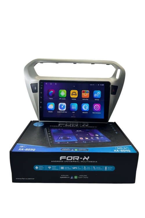 Pejo 301 Citroen C-elyse (Gri) FORX 6-128 TAM PROFESYONEL OEM MULTİMEDİA