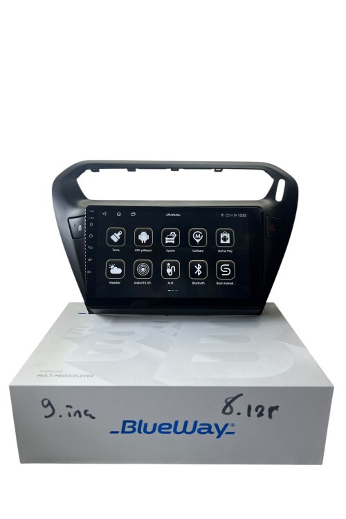 Pejo 301 -Citroen C-elyse (Siyah) BLUEWAY 8-128 TAM PROFESYONEL OEM MULTİMEDİA