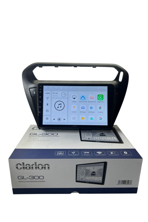Pejo 301 -Citroen C-elyse (Siyah) CLARİON 4-64 TAM PROFESYONEL OEM MULTİMEDİA  