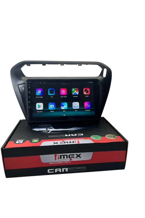 Pejo 301 -Citroen C-elyse (Siyah) FİMEX 4-64 (FANLI) DSPLİ PRO OEM MULTİMEDİA