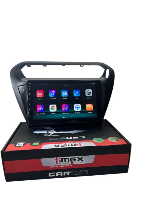Pejo 301 -Citroen C-elyse (Siyah) FİMEX 4-64 (FANLI) DSPLİ PRO OEM MULTİMEDİA