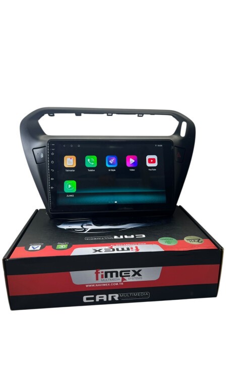 Pejo 301 -Citroen C-elyse (Siyah) FİMEX 4-64 (FANLI) DSPLİ PRO OEM MULTİMEDİA