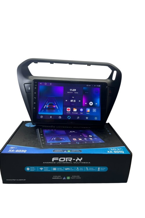 Pejo 301 -Citroen C-elyse (Siyah) FORX 6-128 TAM PROFESYONEL OEM MULTİMEDİA