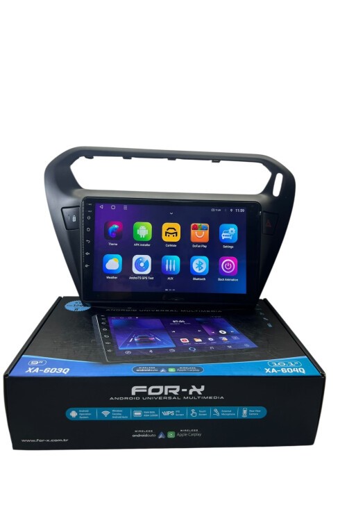 Pejo 301 -Citroen C-elyse (Siyah) FORX 6-128 TAM PROFESYONEL OEM MULTİMEDİA