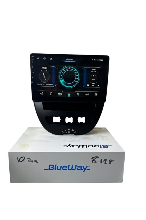Peugeot 107 BLUEWAY 8-128 TAM PROFESYONEL OEM MULTİMEDİA