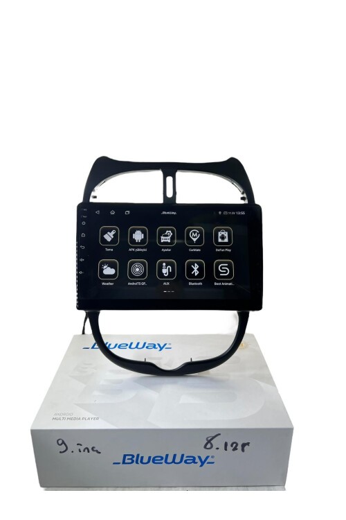 Peugeot 206 BLUEWAY 8-128 TAM PROFESYONEL OEM MULTİMEDİA