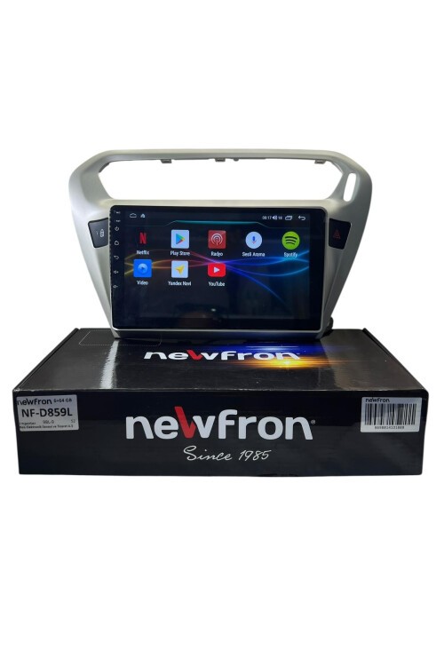 Peugeot 301 - C-Elysee (Şampanya) NEWFRON 6-64 TAM PROFESYONEL OEM MULTİMEDİA