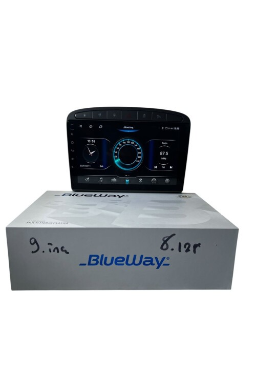 Peugeot 308 (Gri) BLUEWAY 8-128 TAM PROFESYONEL OEM MULTİMEDİA