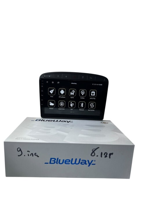 Peugeot 308 (Gri) BLUEWAY 8-128 TAM PROFESYONEL OEM MULTİMEDİA