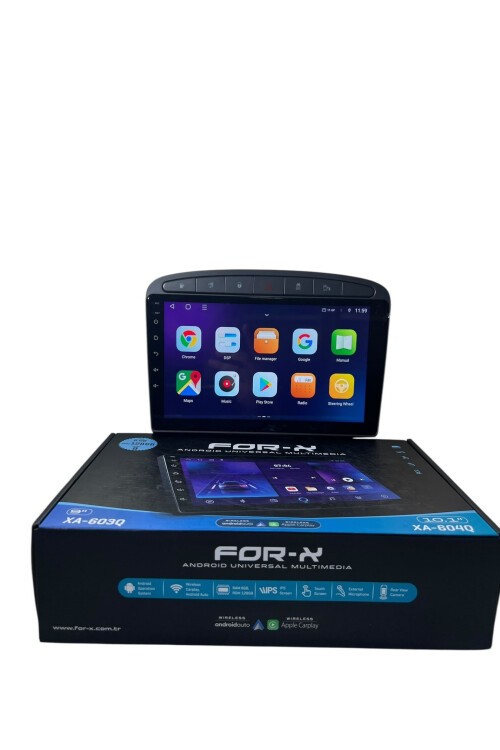 Peugeot 308 (Gri) FORX 6-128 TAM PROFESYONEL OEM MULTİMEDİA