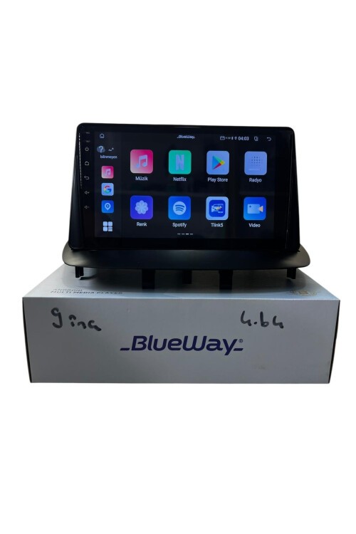 Renault Fluence-Megane 3 BLUEWAY 4-64 PROFESYONEL OEM MULTİMEDİA