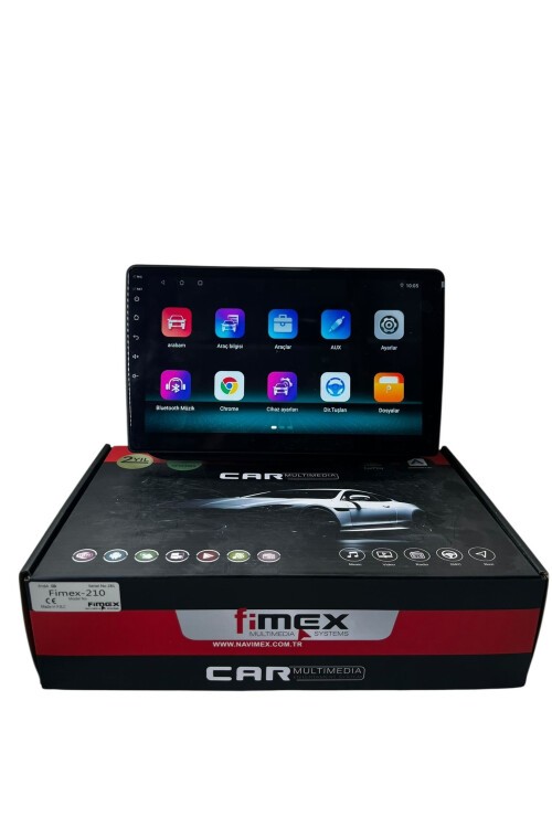 Skoda Fabia 2007-2014 FİMEX 4-64 (FANLI) DSPLİ PRO OEM MULTİMEDİA
