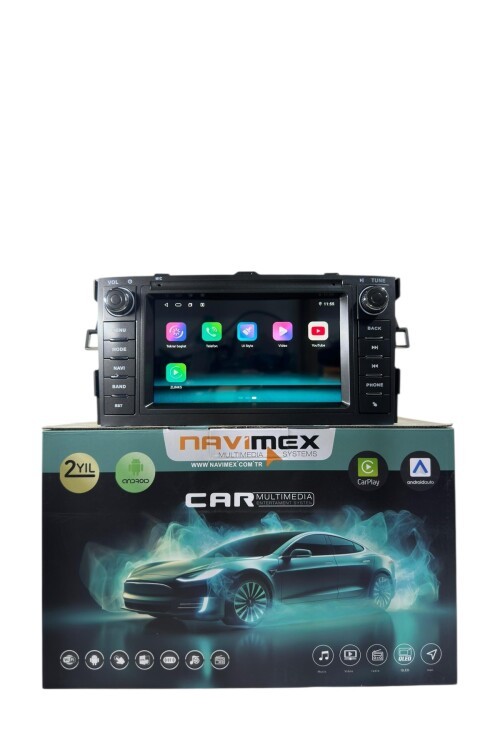 TOYOTA AURİS 2008-2011 NAVİMEX 4-64 (FANLI) PROFESYONEL TAM OEM