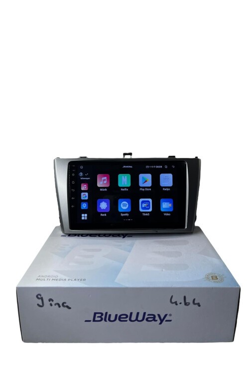 Toyota Avensis 2008-2015 BLUEWAY 4-64 PROFESYONEL OEM MULTİMEDİA