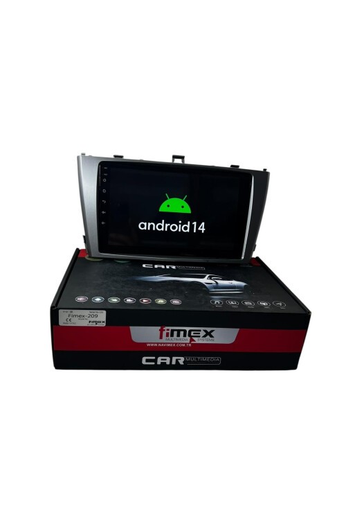 Toyota Avensis 2008-2015 FİMEX 4-64 (FANLI) DSPLİ PRO OEM MULTİMEDİA