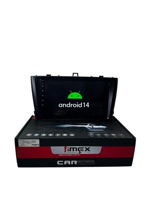 Toyota Avensis 2009-2015 FİMEX 4-64 (FANLI) DSPLİ PRO OEM MULTİMEDİA