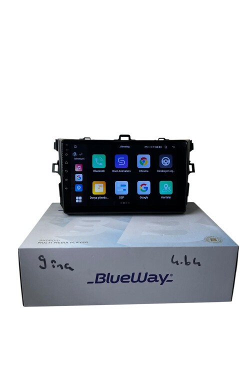 Toyota Corolla 2007-2013 BLUEWAY 4-64 PROFESYONEL OEM MULTİMEDİA