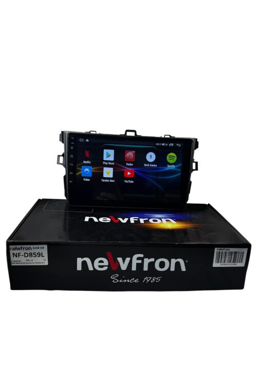Toyota Corolla 2007-2013 NEWFRON 6-64 TAM PROFESYONEL OEM MULTİMEDİA