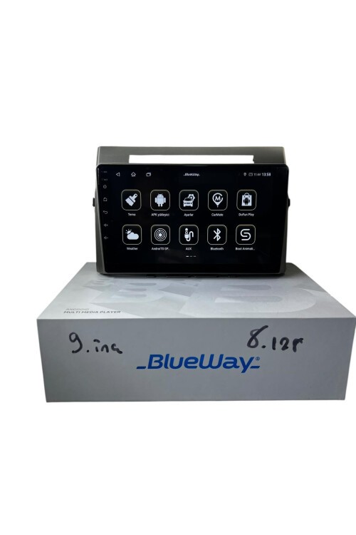 Toyota Verso 2004-2009 BLUEWAY 8-128 TAM PROFESYONEL OEM MULTİMEDİA