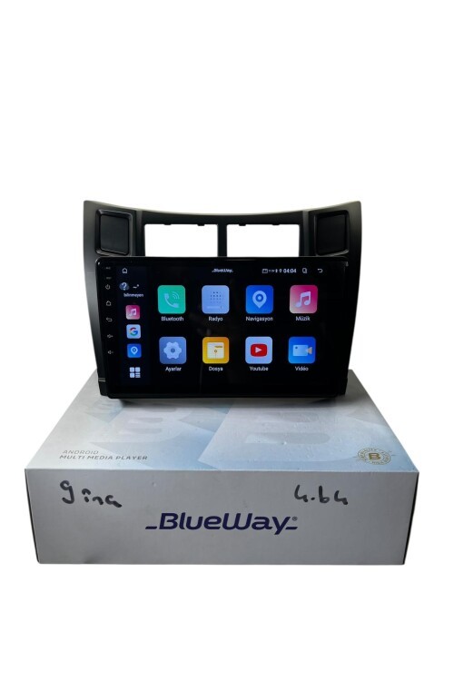 Toyota Yaris 2005-2009 BLUEWAY 4-64 PROFESYONEL OEM MULTİMEDİA