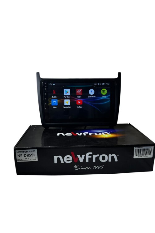 WW Polo 2009-2016 NEWFRON 6-64 TAM PROFESYONEL OEM MULTİMEDİA