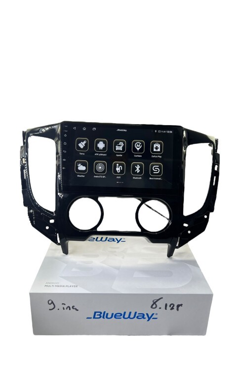 Yeni Mitsubishi L200 (Analog) BLUEWAY 8-128 TAM PROFESYONEL OEM MULTİMEDİA