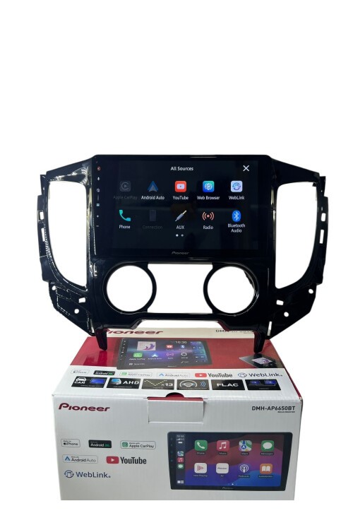 Yeni Mitsubishi L200 (Analog) PİONEER 4-64 TAM PROFESYONEL OEM MULTİMEDİA