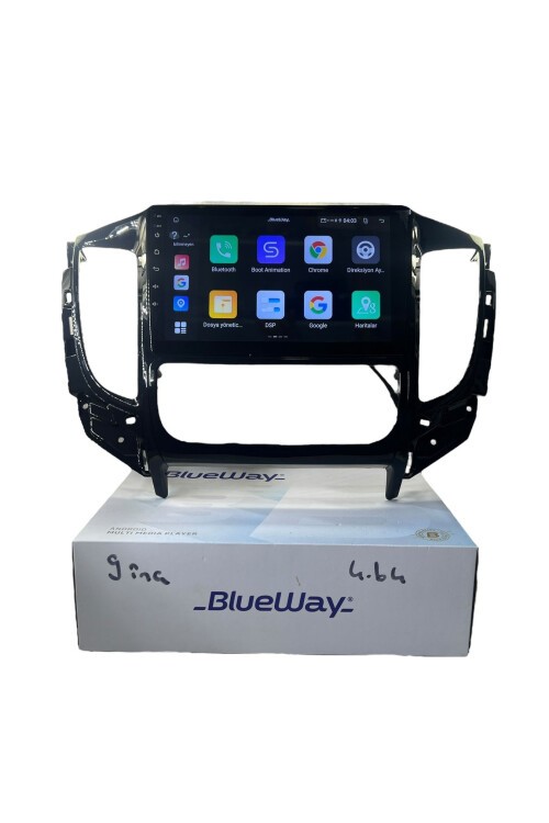 Yeni Mitsubishi L200 (Dijital) BLUEWAY 4-64 PROFESYONEL OEM MULTİMEDİA