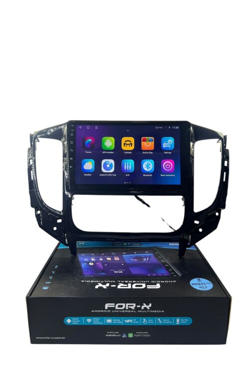 Yeni Mitsubishi L200 (Dijital) FORX 6-128 TAM PROFESYONEL OEM MULTİMEDİA