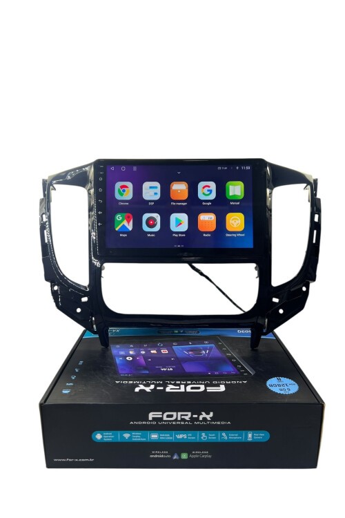 Yeni Mitsubishi L200 (Dijital) FORX 6-128 TAM PROFESYONEL OEM MULTİMEDİA