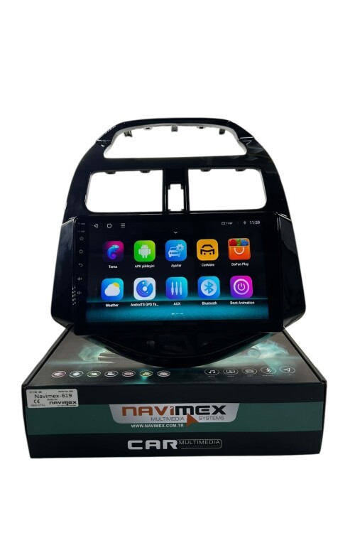Chevrolet Spark 2010-2013 NAVİMEX 6-128 (FANLI) PROFESYONEL OEM MULTİMEDİA