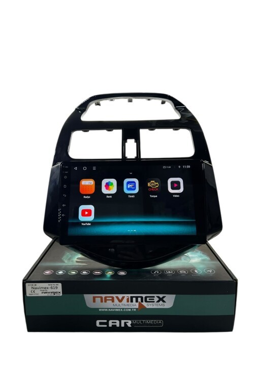 Chevrolet Spark 2010-2013 NAVİMEX 6-128 (FANLI) PROFESYONEL OEM MULTİMEDİA