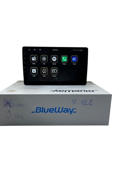 Citroen Berlingo 2019+ BLUEWAY 8-128 TAM PROFESYONEL OEM MULTİMEDİA