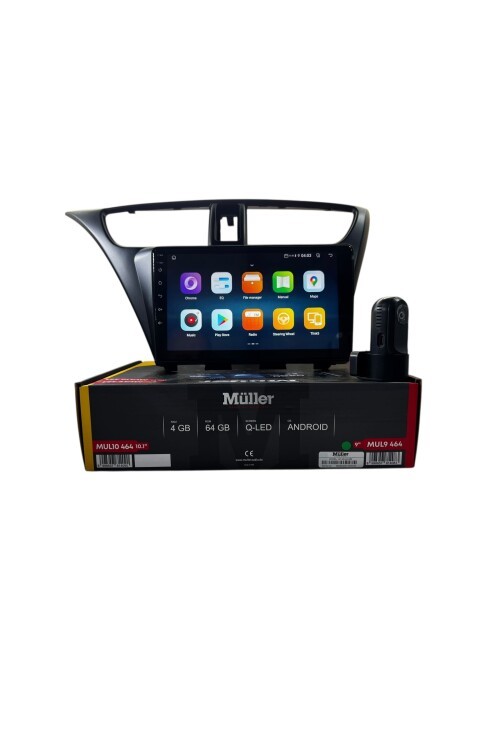Honda Civic 2012-2017 MÜLLER 4-64 PROFESYONEL OEM MULTİMEDYA