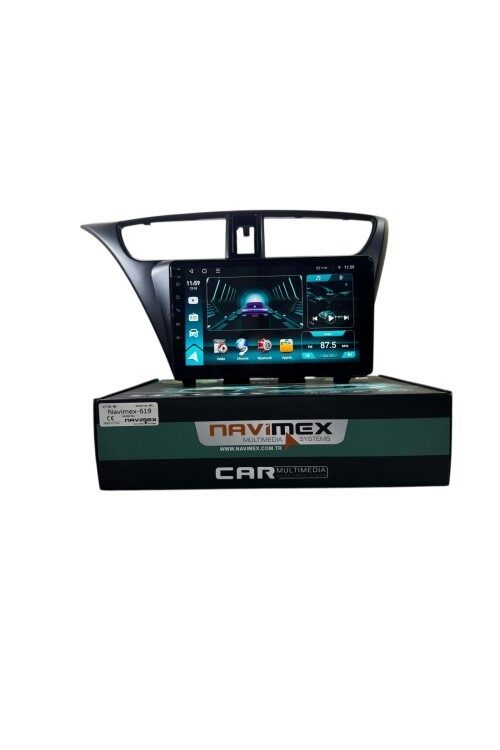 Honda Civic 2012-2017 NAVİMEX 6-128 (FANLI) PROFESYONEL OEM MULTİMEDİA