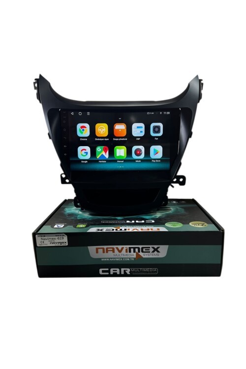 Hyundai Elentra 2014-2016 NAVİMEX 6-128 (FANLI) PROFESYONEL OEM MULTİMEDİA