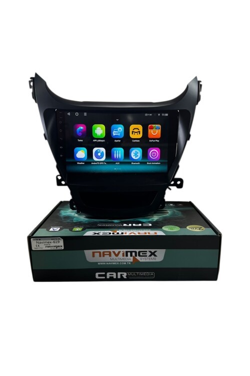Hyundai Elentra 2014-2016 NAVİMEX 6-128 (FANLI) PROFESYONEL OEM MULTİMEDİA