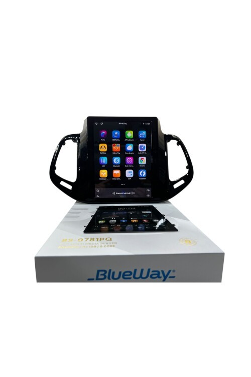 Jeep Compass 2017 BLUEWAY 8-128 TESLA TAM PROFESYONEL OEM MULTİMEDİA