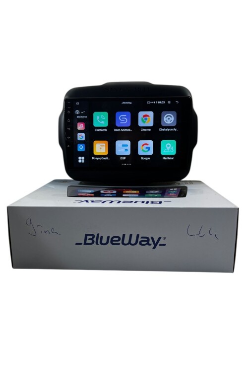 Jeep Renegade 2014-2023 BLUEWAY 4-64 PROFESYONEL OEM MULTİMEDİA