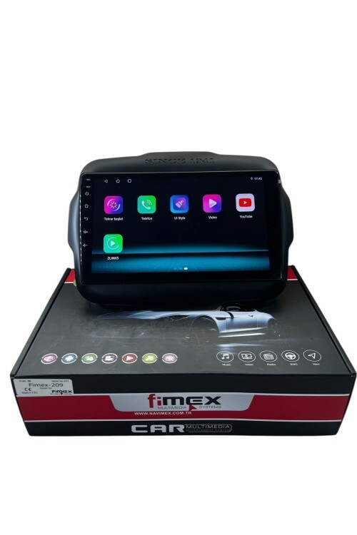Jeep Renegade 2014-2023 FİMEX 4-64 (FANLI) DSPLİ PRO OEM MULTİMEDİA