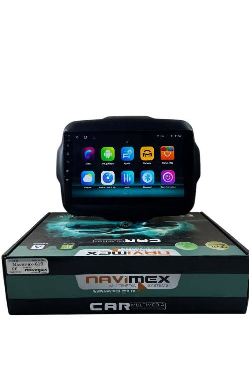 Jeep Renegade 2014-2023 NAVİMEX 6-128 (FANLI) PROFESYONEL OEM MULTİMEDİA